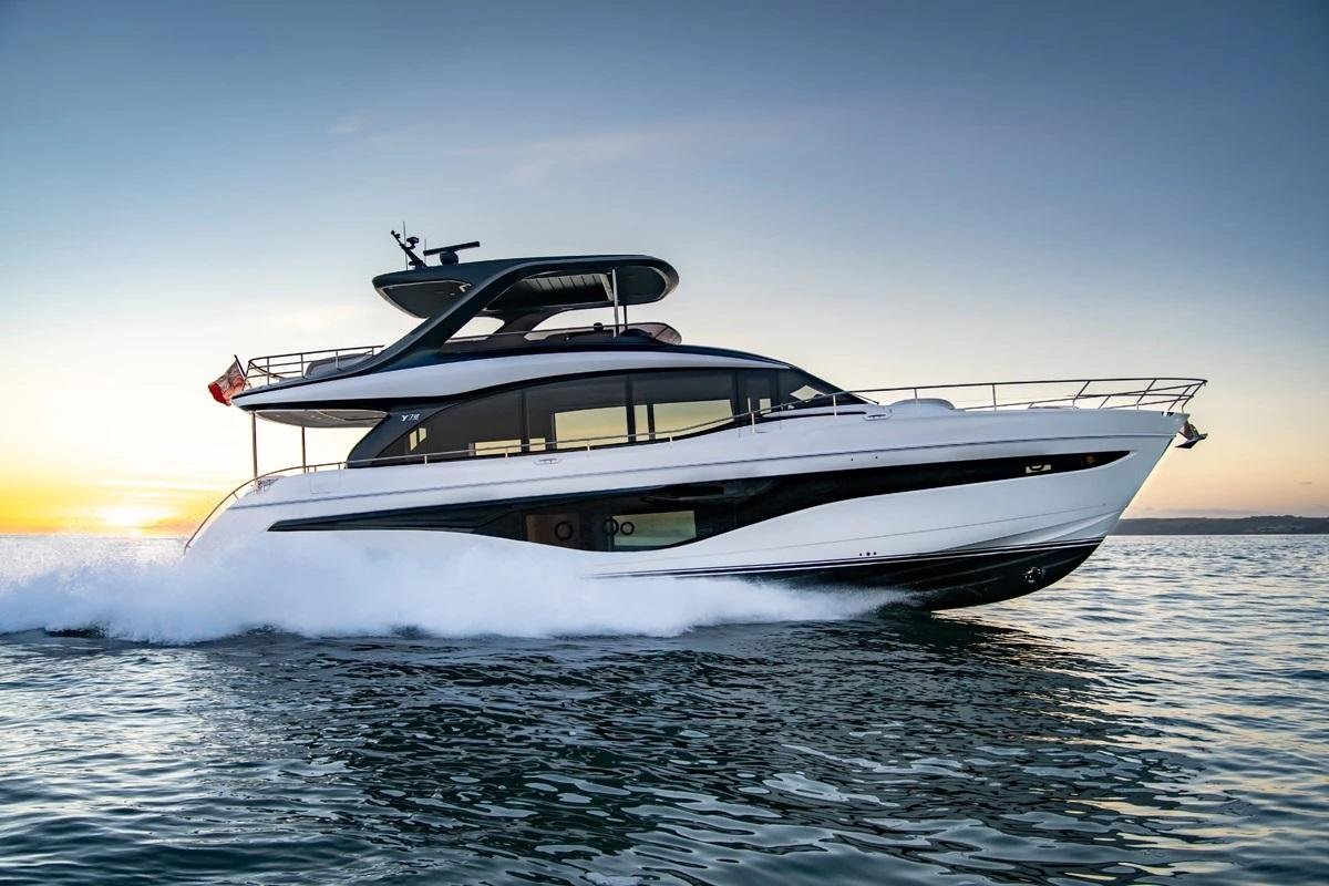 2024 75.8 foot Princess Yachts Y72 EUR 630000