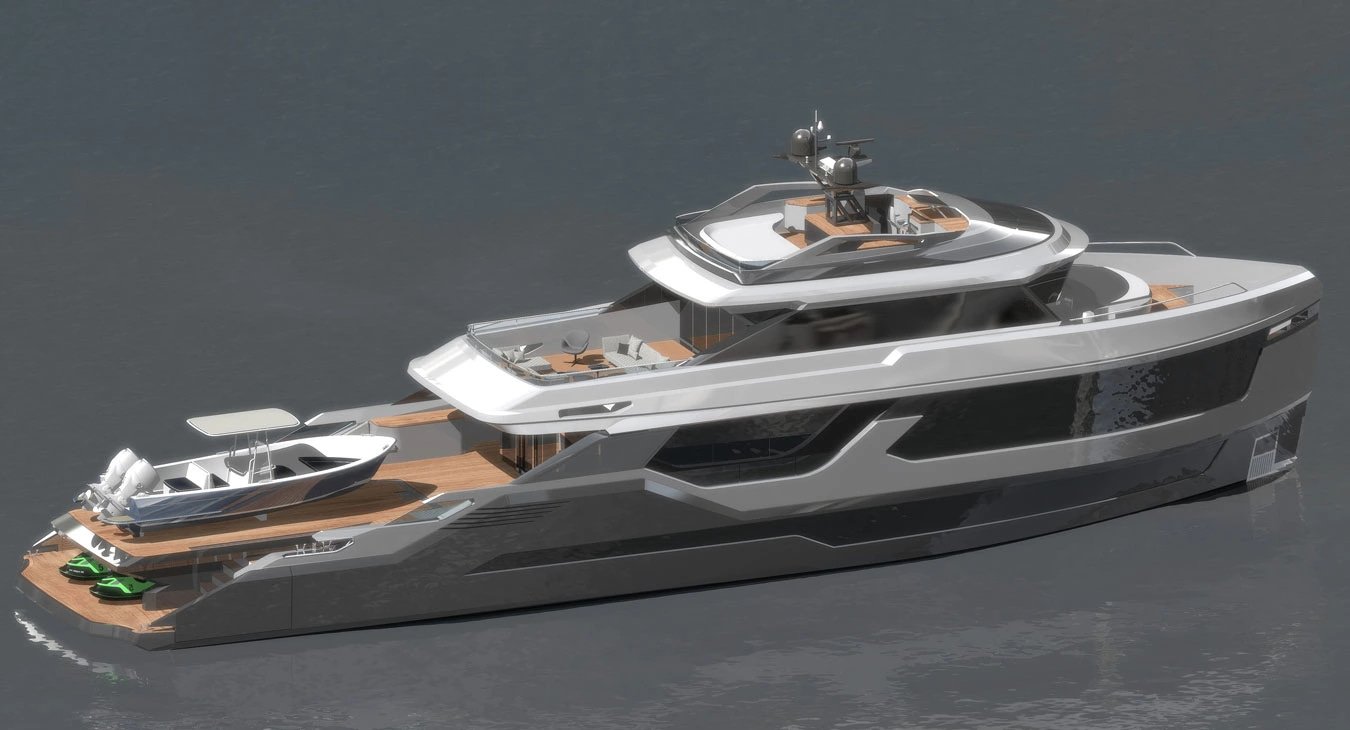 2024 109.9 feet Unique Yachts ML 110 Acadian